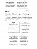 Animación y dinámica de grupos. El Trabajo en grupo
