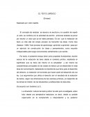 EL TEXTO JURÍDICO (Ensayo)