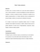 Relato trabajo colaborativo