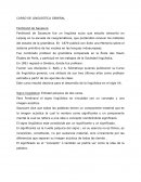 Curso de lingüística general de Saussure