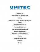 Plantilla gestion de proyecto Miga ingeniería, S.A de C.V