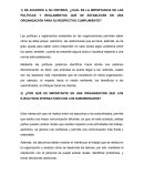 La importancia de las políticas y reglamentos que se establecen en una organización