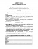 Acta eleccion consejo estudiantil y sus representantes en otras instancias participacion