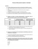 Práctica de Reforzamiento Capítulo 5. Elasticidad