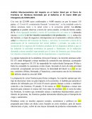 Análisis Macroeconómico del Impacto en el Sector Salud por el Cierre de Fronteras en Honduras Decretada por el Gobierno el 15 marzo 2020 por Emergencia de COVID-2019