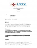 Psicología de la comunicación Taller #3 Axiomas