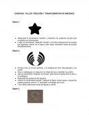 EVIDENCIA: TALLER “CREACIÓN Y TRANSFORMACIÓN DE IMÁGENES