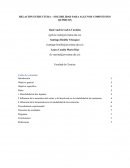 RELACIÓN ESTRUCTURA – SOLUBILIDAD PARA ALGUNOS COMPUESTOS QUÍMICOS