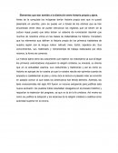 ELEMENTOS QUE DAN SENTIDO A LA DISTINCION ENTRE HISTORIA PROPIA