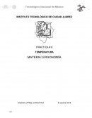 PRACTICA TEMPERATURA , ERGONÓMICA
