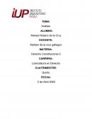 Análisis.Derecho constitucional