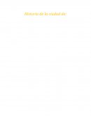 HISTORIA DE LA CIUDAD DE CATACAMAS