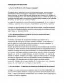 GUIA DE LECTURA SAUSSURE