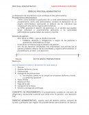 DERECHO PROCESAL ADMINISTRATIVO