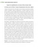 Impacto de la globalizacion en la frontera Mexico-USA