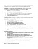 Comunicación (Robbins 14). Métodos de comunicación interpersonal