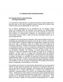 LA COMUNICACIÓN ORGANIZACIONAL