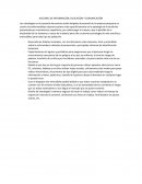 Acciones de información, educación y comunicación