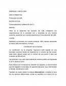 Caso Comercializadora Cafetera SA de CV