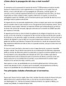 Coronavirus. ¿Cómo afecta la propagación del virus a nivel mundial?