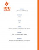 TÉCNICAS DE COMUNICACIÓN Y NEGOCIACIÓN EFECTIVA