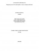 Flujograma procesos de la cadena logística y el marco estratégico institucional