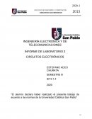 INFORME DE LABORATORIO 2 CIRCUITOS ELECTRÓNICOS