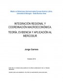 TEORÍA, EVIDENCIA Y APLICACIÓN AL MERCOSUR