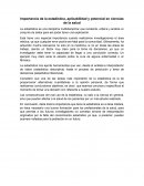 Importancia de la estadística, aplicabilidad y potencial en ciencias de la salud