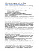 Reinventar la empresa en la era digital