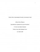 Informe: Retos y Oportunidades Personales en la formación Virtual