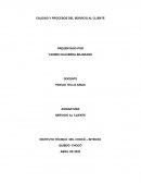 CALIDAD Y PROCESOS DEL SERVICIO AL CLIENTE