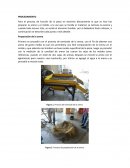 Proceso de fundición