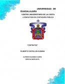 LOS CONTRATOS MERCANTILES EN PARTICULAR