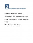Ética Profesional y Responsabilidad Social