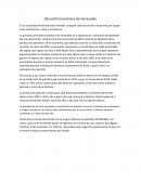 Situación Económica de Venezuela