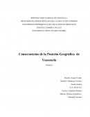 Consecuencias de la Posición Geográfica de Venezuela