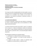 Planificación Normativa y Planificación Estratégica