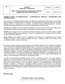 FORMATO: PERFIL DE GENERATIVIDAD – VULNERABILIDAD FAMILIAR Y COMUNITARIO PARA GRUPOS ÉTNICOS