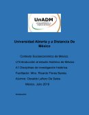 Contexto socioeconomico de mexico unidad 1 UNadM