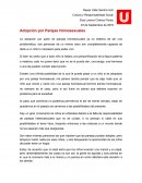 Adopción por parejas homosexuales