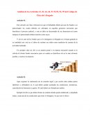 Análisis de los Artículos 41, 43, 44, 46, 51 53,55, 56, 59 del Código de Ética del Abogado