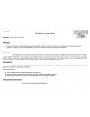 PROYECTO:Meses a la Argentina