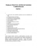 TRABAJO PRÁCTICO: ENTRE DICTADURAS Y DEMOCRACIAS