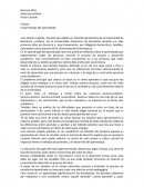 El aprendizaje del aprendizaje