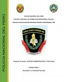 CODIGO PENAL I APLICADO A LA FUNCIÓN POLICIAL