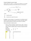 Prueba de hipotesis suma de rangos