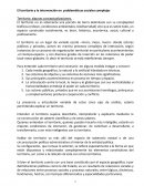 El territorio y la intervención en problemáticas sociales complejas