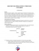 Resumen de procesos Unitarios