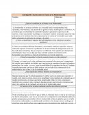 Escrito sobre la Teoría de la Modernización